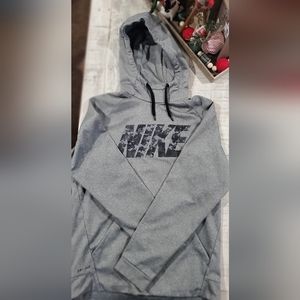 Grey Nike Hoodie. Size medium